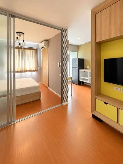 Lumpini township rangsit Khlong 1の1ベッドルームコンドミニアム（賃貸）、写真1/5
