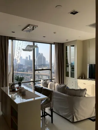 1-bed condo for rent at The Bangkok Sathorn-Taksin, photo 1 of 5