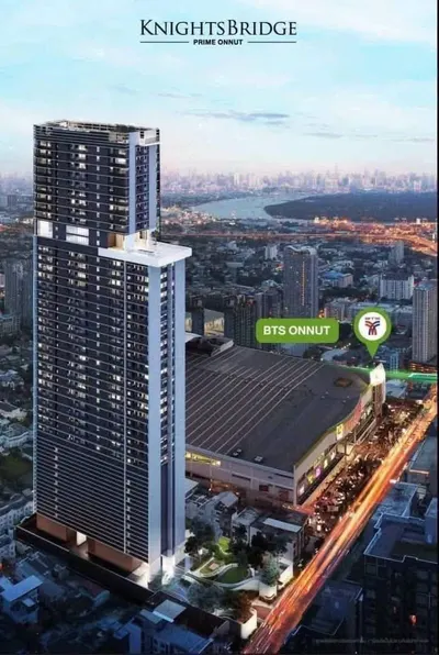 1-bed condo for rent near BTS On Nut, photo 1 of 5