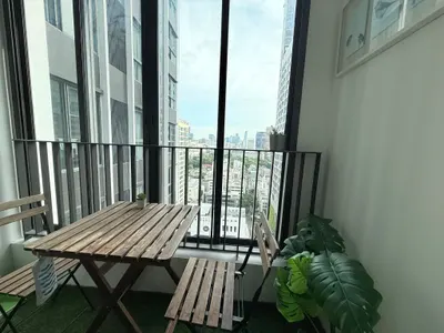Ideo Q Siam-Ratchathewiの1ベッドルームコンドミニアム（賃貸）、写真3/5