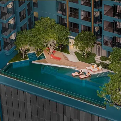 1-bed condo for rent at The Stage Mindscape Ratchada-Huai Khwang, photo 5 of 5
