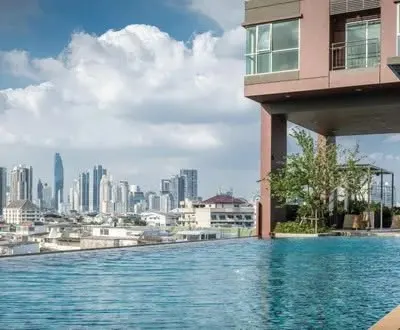 Lumpini Place Ratchada-Sathu的2房公寓出租，第1张，共5张