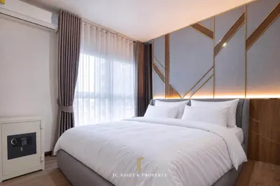 Condo 2 chambres à louer près de la station BTS Talat Phlu, photo 1 sur 5
