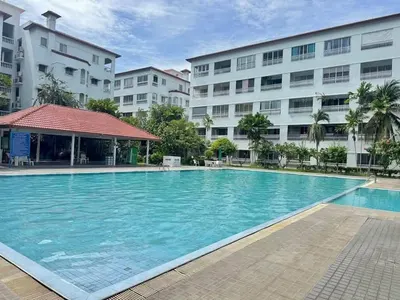 Baan suan Lalana suan Luang Bangkok (คอนโดบ้านสวนลลนา-สวนหลวง)的开间公寓出租，第1张，共5张