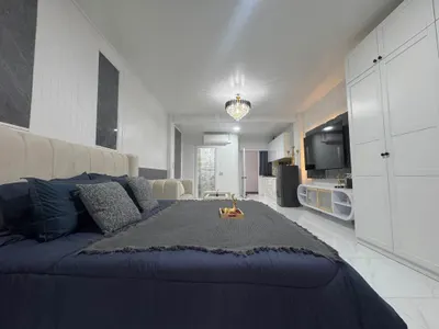 Baan suan Lalana suan Luang Bangkok (คอนโดบ้านสวนลลนา-สวนหลวง)的开间公寓出租，第4张，共5张