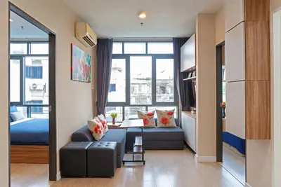 2-bed apartment for rent near MRT Bang Sue, photo 1 of 5
