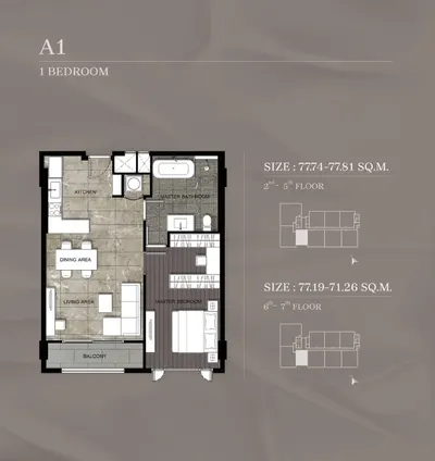 1-bed condo for sale near BTS Thong Lo, photo 2 of 5