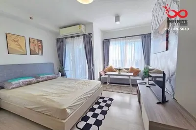Condo 1 chambre à louer à Chapter One Eco Ratchada-HuaiKhwang, photo 1 sur 3