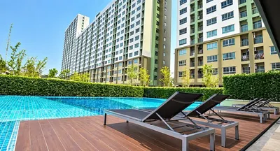 Lumpini Ville Ramkhamhaeng 60/2的2房公寓出租，第9张，共10张