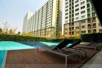Lumpini Ville Ramkhamhaeng 60/2的2房公寓出租，第10张，共10张