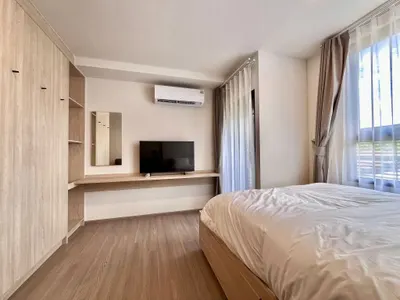 1-bed condo for rent near BTS Bearing, photo 4 of 5