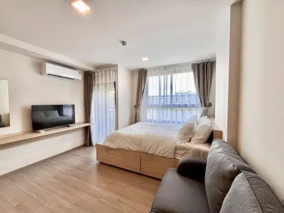 1-bed condo for rent near BTS Bearing, photo 3 of 5