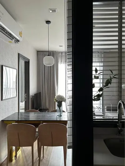 THE BASE Garden Rama 9的2房公寓出租，第5张，共5张