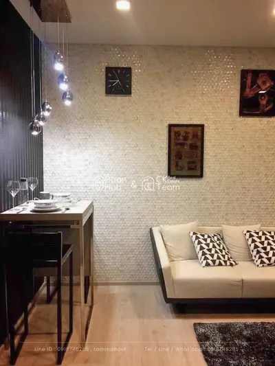 M Thonglor 10の1ベッドルームコンドミニアム（賃貸）、写真9/10
