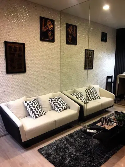 M Thonglor 10の1ベッドルームコンドミニアム（賃貸）、写真3/10