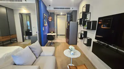 ให้เช่าคอนโด 1 ห้องนอน ใกล้ BTS อโศก รูปที่ 4 จาก 5