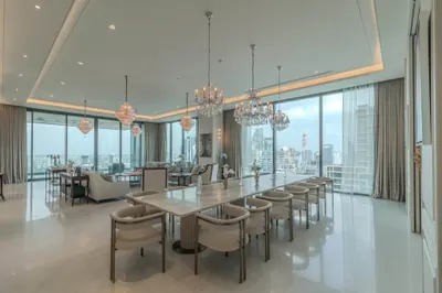 The Residences at Sindhorn Kempinski Hotel Bangkokの4ベッドルームコンドミニアム（賃貸）、写真4/5