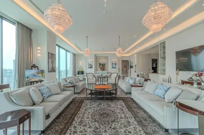 The Residences at Sindhorn Kempinski Hotel Bangkokの4ベッドルームコンドミニアム（賃貸）、写真3/5