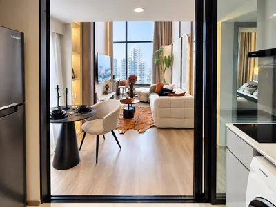 2-bed condo for rent at SOHO Bangkok Ratchada, photo 8 of 10