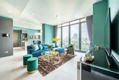Condo 2 chambres à louer près de la station BTS Thong Lo, photo 3 sur 5