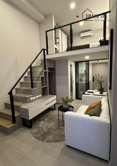 Condo 1 chambre à louer près de la station MRT Yaek Lam Sali, photo 1 sur 5