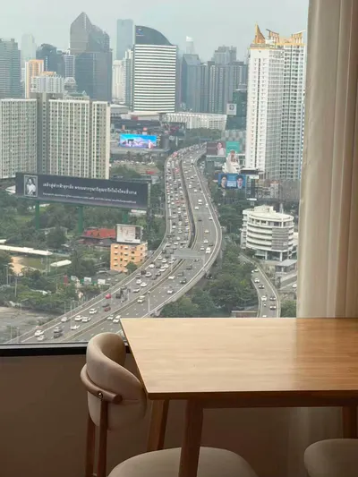 Siamese Residence Rama 9 Bangkokの1ベッドルームコンドミニアム（賃貸）、写真6/6