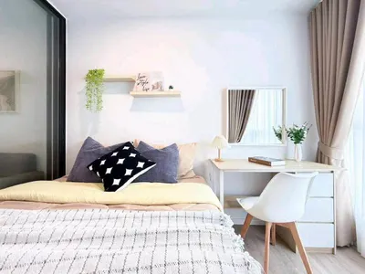 Condo for rent near MRT Huai Khwang, photo 1 of 5