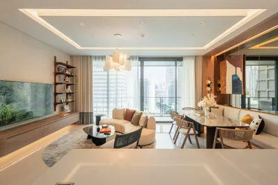 The Residences at Sindhorn Kempinski Hotel Bangkok的2房公寓出租，第7张，共9张
