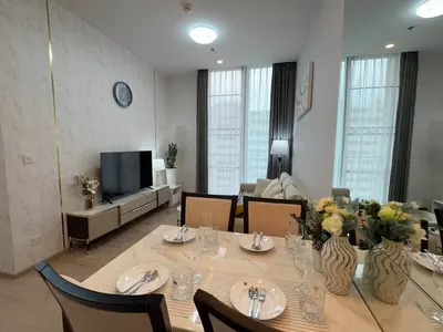 2-bed condo for rent at Noble BE19, photo 1 of 5