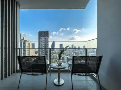 AEQUA Residence Sukhumvit 49的1房公寓出租，第4张，共5张