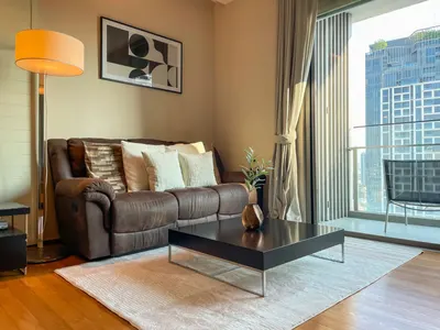 AEQUA Residence Sukhumvit 49的1房公寓出租，第2张，共5张