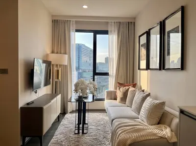 Condo 1 chambre à louer près de la station MRT Khlong Toei, photo 1 sur 5