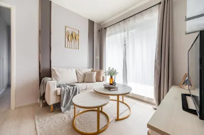 Aspire Sathorn-Taksin (Timber Zone)の2ベッドルームコンドミニアム（賃貸）、写真4/5