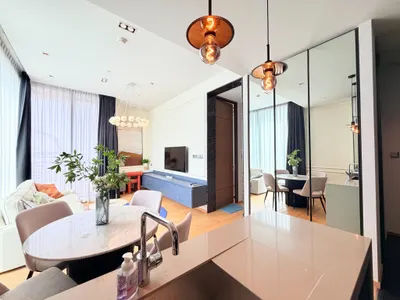 2-bed condo for rent at 28 Chidlom, photo 1 of 4