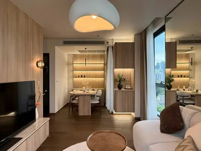 Condo 2 chambres à louer à Ideo Q Sukhumvit 36, photo 3 sur 5