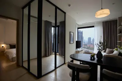 1-bed condo for rent near BTS Asok, photo 3 of 5