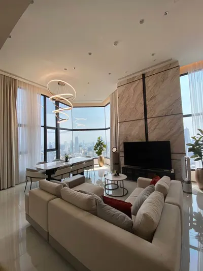Park Origin Chula-Samyanの3ベッドルームコンドミニアム（賃貸）、写真2/5