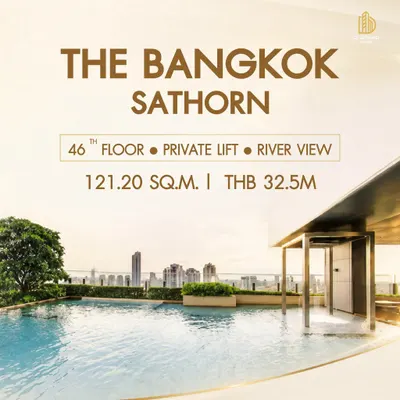 The Bangkok Sathorn-Taksin的1房公寓出售，第2张，共5张