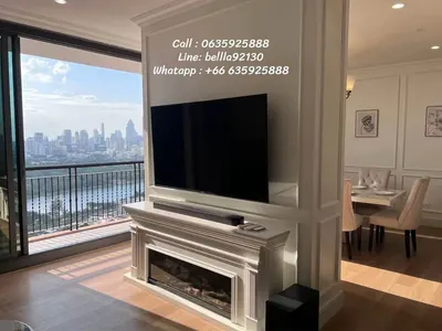 Aguston Sukhumvit 22の3ベッドルームコンドミニアム（賃貸）、写真3/5