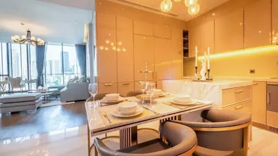 KRAAM Sukhumvit 26の2ベッドルームコンドミニアム（賃貸）、写真9/10
