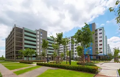 Lumpini township rangsit Khlong 1的开间公寓出租，第2张，共5张