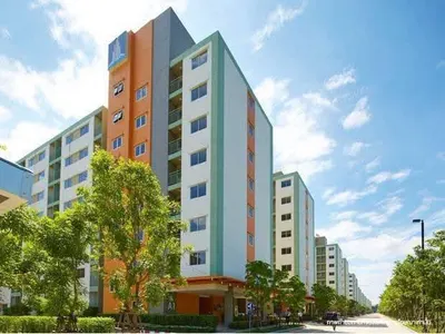 Lumpini township rangsit Khlong 1的开间公寓出租，第1张，共5张