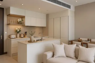 Condo 2 chambres à louer près de la station BTS Nana, photo 1 sur 5