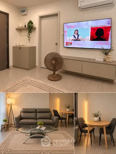 Condo 1 chambre à louer près de la station MRT Fai Chai, photo 4 sur 5