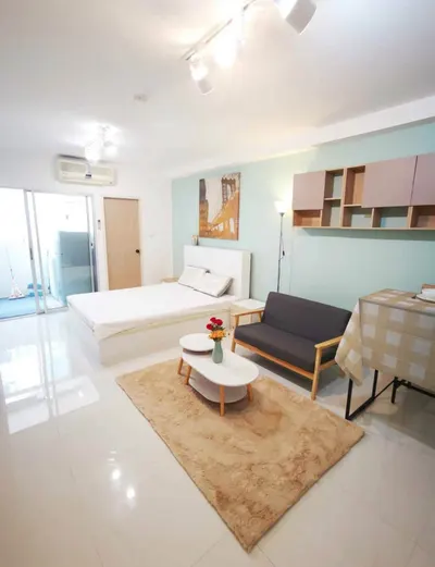 Supalai City Home Ratchada 10-V3的开间公寓出租，第6张，共9张