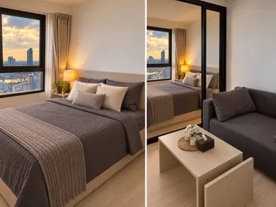 Skyline Rattanathibet Condominiumの1ベッドルームコンドミニアム（売買）、写真1/5