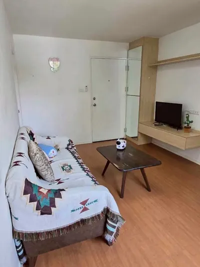 2-bed condo for rent at Lumpini Mixx Thepharak - Srinagarindra, photo 1 of 5