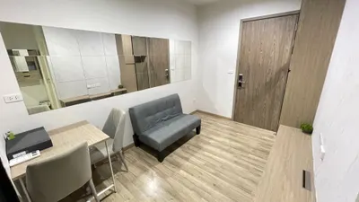 Niche MONO Sukhumvit Bearingの1ベッドルームコンドミニアム（賃貸）、写真3/9
