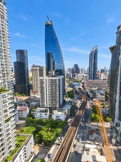 Baan Pathumwan Condominiumの2ベッドルームコンドミニアム（賃貸）、写真6/8