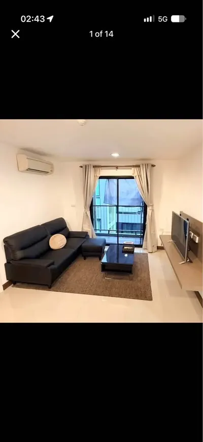 1-bed condo for rent at Zenith Place Sukhumvit 42 (ซีนิธ เพลซ สุขุมวิท 42), photo 1 of 5